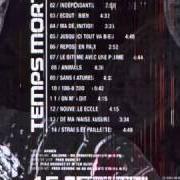 The lyrics 100 - 8 ZOO of BOOBA is also present in the album Temps mort