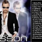 The lyrics WE'LL MEET AGAIN of BOSSON is also present in the album One in a million