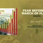 The lyrics ABSOLUTE PAST of FEAR BEFORE is also present in the album The always open mouth [performed as fear before the march of flames] (2006)