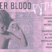 The lyrics GRAVITY of SURFER BLOOD is also present in the album Pythons (2013)