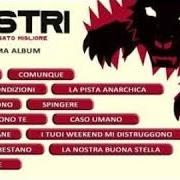 The lyrics LA PISTA ANARCHICA of MINISTRI is also present in the album Per un passato migliore (2013)