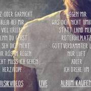 The lyrics ICH SEH DICH NICHT of TIEMO HAUER is also present in the album Camílle (2014)