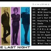 The lyrics LIGHTNING STRIKES of R5 is also present in the album Sometime last night (2015)