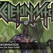 The lyrics CHOKE UPON BETRAYAL of SKELETONWITCH is also present in the album Forever abomination (2011)
