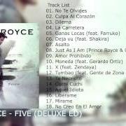 The lyrics NO CREO EN EL AMOR of PRINCE ROYCE is also present in the album Five (2017)