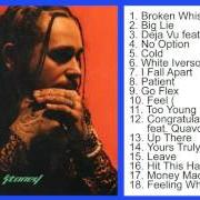 The lyrics BROKEN WHISKEY GLASS of POST MALONE is also present in the album Stoney (2016)