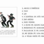The lyrics NADA BOM II of COSTA GOLD is also present in the album .155 (2015)