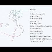 The lyrics PIED PIPER of BTS is also present in the album Love yourself - her (2017)