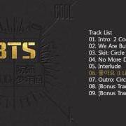 The lyrics INTERLUDE of BTS is also present in the album 2 cool 4 skool (2013)