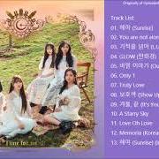 The lyrics MEMORIA (KOREAN VERSION) of GFRIEND is also present in the album Time for us (2019)