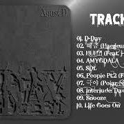 The lyrics SDL of AGUST D is also present in the album D-day (2023)