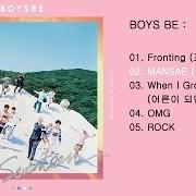 The lyrics MANSAE of SEVENTEEN is also present in the album Boys be (2015)