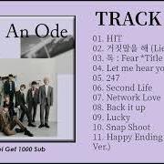 The lyrics LUCKY of SEVENTEEN is also present in the album An ode (2019)