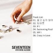 The lyrics SWIMMING FOOL of SEVENTEEN is also present in the album Al1 (2017)