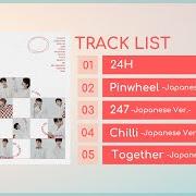 The lyrics PINWHEEL (JAPANESE VERSION) of SEVENTEEN is also present in the album 24h (2020)