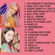 The lyrics BET YOU WANNA of BLACKPINK is also present in the album The album (2020)