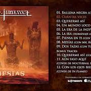 The lyrics LA IRA of LEO JIMÉNEZ is also present in the album Mesías (2019)