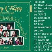 The lyrics DING DONG of TWICE is also present in the album Merry & happy (2017)