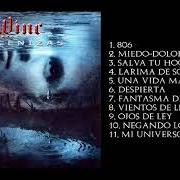 The lyrics NEGANDO LO ENVIDENTE of RED WINE is also present in the album Cenizas (2004)