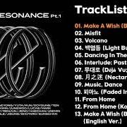 The lyrics 무대로 (DÉJÀ VU; 舞代路) of NCT 127 is also present in the album Nct 2020 : resonance pt. 1 (2020)