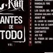 The lyrics ABOUT ME of C-KAN is also present in the album Antes de todo (2016)