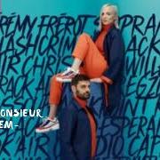 The lyrics SUR LES DOIGTS DE LA MAIN (FEAT. JOYCE JONATHAN) of MADAME MONSIEUR is also present in the album Tandem 2020 (2020)