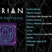 The lyrics HASTA QUE CAIGA EL SOL of DORIAN is also present in the album Justicia universal (2018)