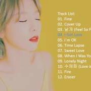 The lyrics FEEL SO FINE (??) of TAEYEON is also present in the album My voice (2017)