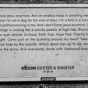 The lyrics DEXTER & SINISTER of ELBOW is also present in the album Giants of all sizes (2019)