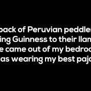 The lyrics THE NIGHT I PUNCHED RUSSELL CROWE of GAELIC STORM is also present in the album What's the rumpus? (2008)