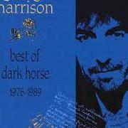 The lyrics DARK HORSE of GEORGE HARRISON is also present in the album Dark horse (1974)