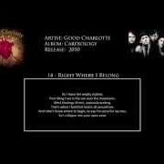 The lyrics HARLOW'S SONG of GOOD CHARLOTTE is also present in the album Cardiology (2010)