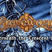The lyrics AWAITING THE SHINING of GRAVEWORM is also present in the album Underneath the crescent moon (1998)