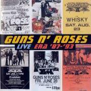The lyrics YESTERDAYS of GUNS'N'ROSES is also present in the album Live era '87 - '93 (1999)