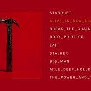 The lyrics BODY POLITICS of IAMX is also present in the album Alive in new light (2018)